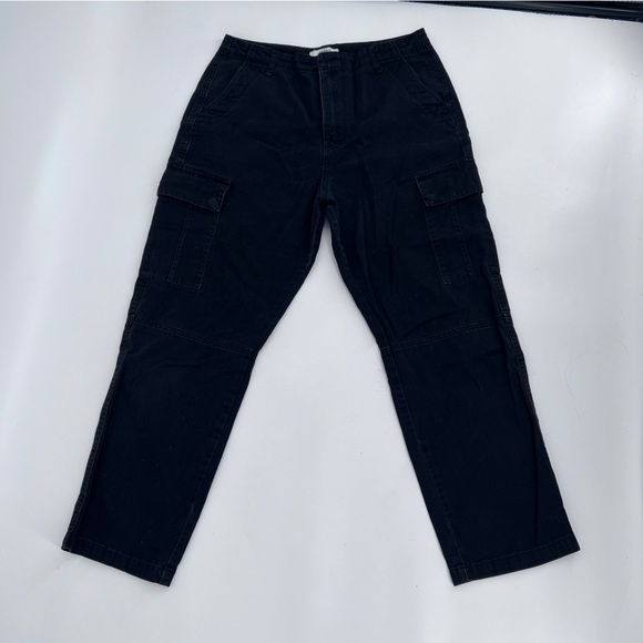 Forever 21 Black Utility Pants Size Medium Women’s - Picture 1 of 6